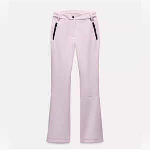 Zara waterproof pink ski snow Pants